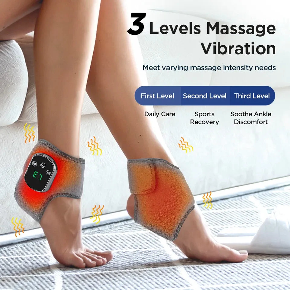 Ankle Massager & Cordless Ankle Heating Pad