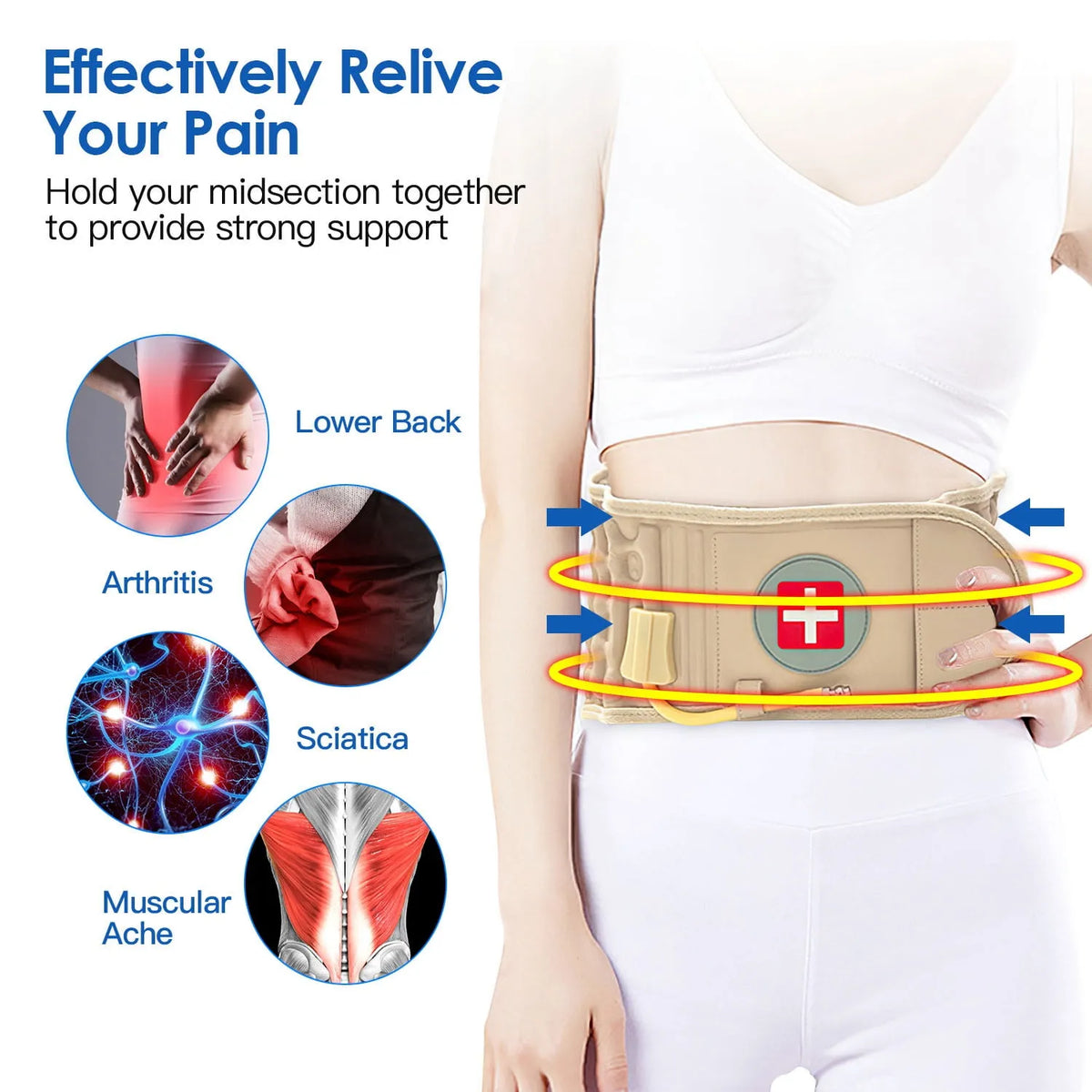 Spinal Air Traction Belt