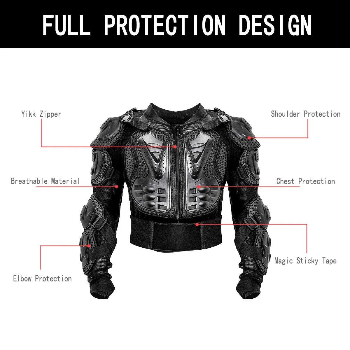 Body Armor Motocross Protection Jacket