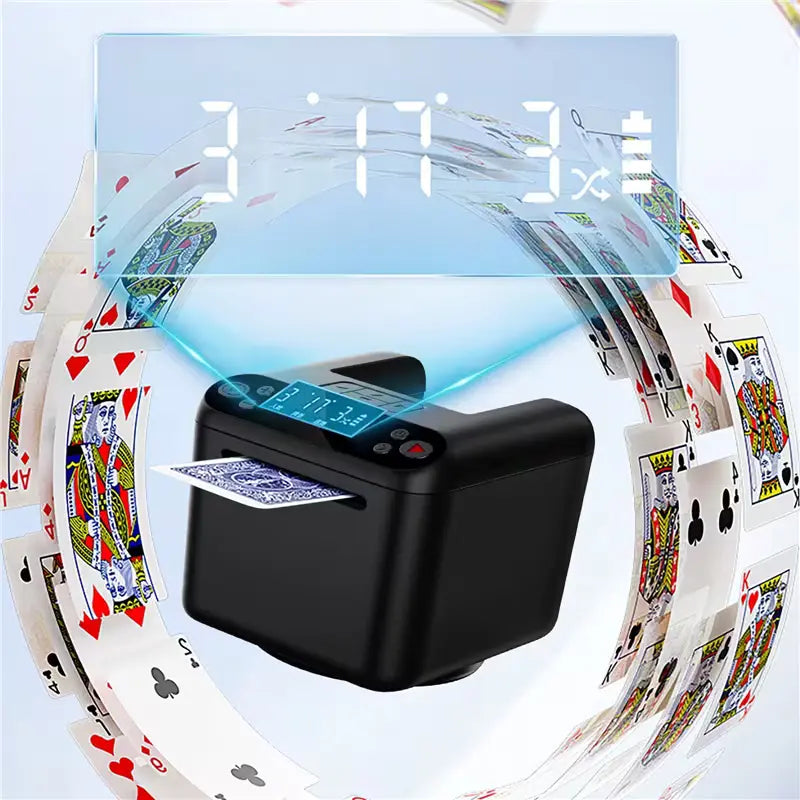 Automatic Card Shuffler & Dealer Machine