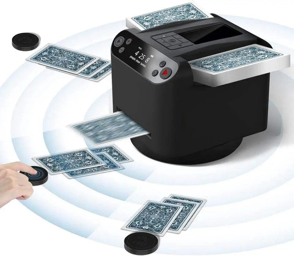 Automatic Card Shuffler & Dealer Machine