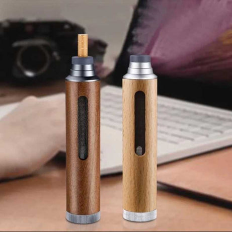 Portable Mini Cigarette Ashtray | Handheld Pocket Ashtray with Lid | Compact Travel Ash Holder
