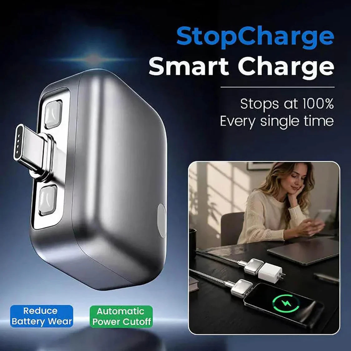 Type-C Full Charge Separator Fast Charger