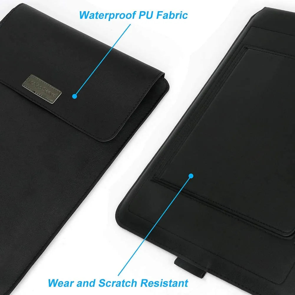 Laptop Sleeve Bag with Stand (Leather)