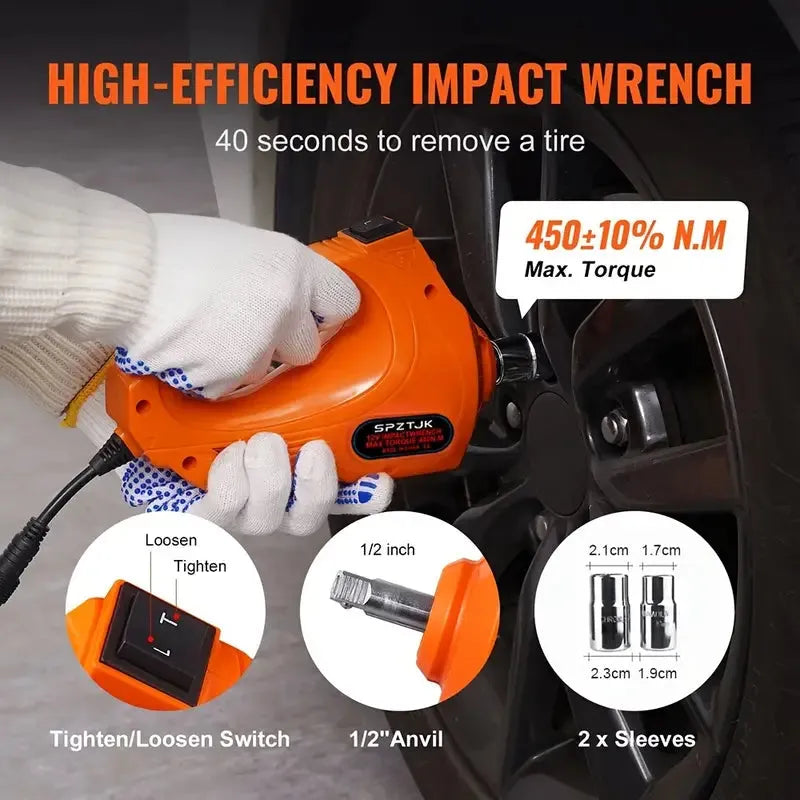 5 Ton Hydraulic Car Jack Kit