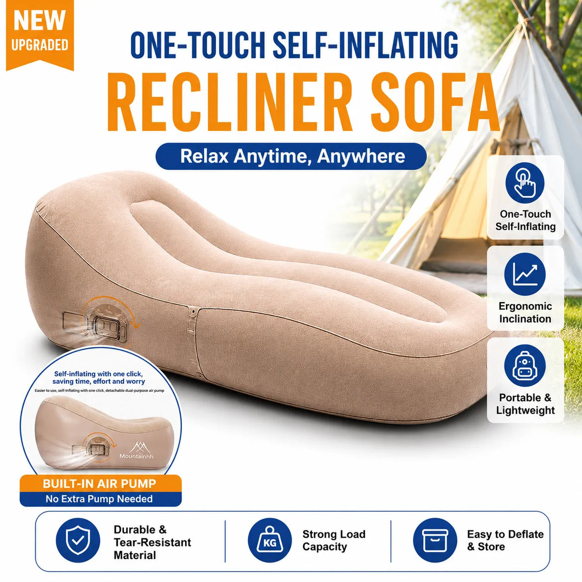Inflatable Lounge Bed